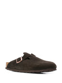Birkenstock Boston Sfb Mocca, Suede Leather