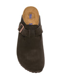 Birkenstock Boston Sfb Mocca, Suede Leather