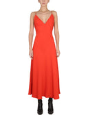 Stella Mc Cartney Maxi V Neck Dress