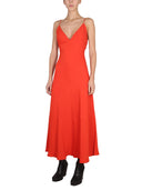 Stella Mc Cartney Maxi V Neck Dress