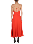 Stella Mc Cartney Maxi V Neck Dress