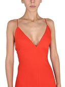 Stella Mc Cartney Maxi V Neck Dress