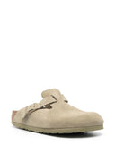 Birkenstock Boston Faded Khaki, Suede Leather
