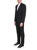 Veste de costume à boutonnage simple Alexander Mc Queen