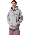 Carhartt Wip American Script Grey Hoodie