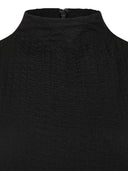 Calvin Klein Robe à la cheville Jacquard Ruffled