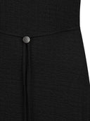 Calvin Klein Robe à la cheville Jacquard Ruffled