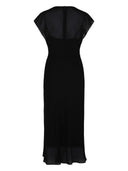 Calvin Klein Abito Midi Semi Trasparente