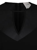 Calvin Klein Abito Midi Semi Trasparente