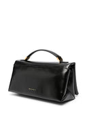 Marni Leather Tote Bag With Prisma Logo