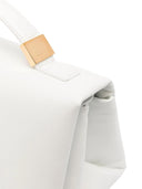 Marni Leather Tote Bag With Prisma Logo