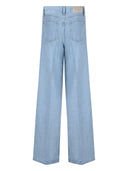 Calvin Klein Jeans A Vita Alta Con Gamba Larga