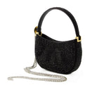 Micro Vesna Crystal Hobo Bag Magda Butrym Cristal Black