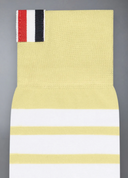 Thom Browne Mid Calf Socks W/ 4 Bar In Lightweight Cotton