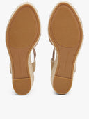 Tommy Hilfiger Satin Espadrillas Sandalen mit Plateau