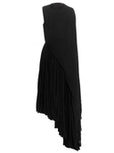 Balenciaga Asymmetrical Pleated’ Dress