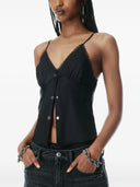 Alexander Wang Pre Styled Cutoff Short W/ Silk Boxer