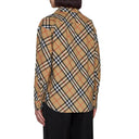 Camicia di cotone che controlla burberry