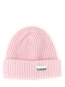 Chapeau de bonnet ganni avec logo
