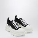 Alexander Mc Queen Black/White Tread Slick Shoes