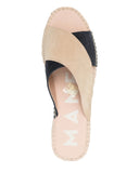 Manebi Double Sole X Bands Sandals