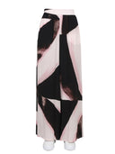 Alexander Mc Queen Brushstroke Graphic Pants