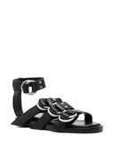 Ann Demeulemeester Smed Sandal With Metal Rings