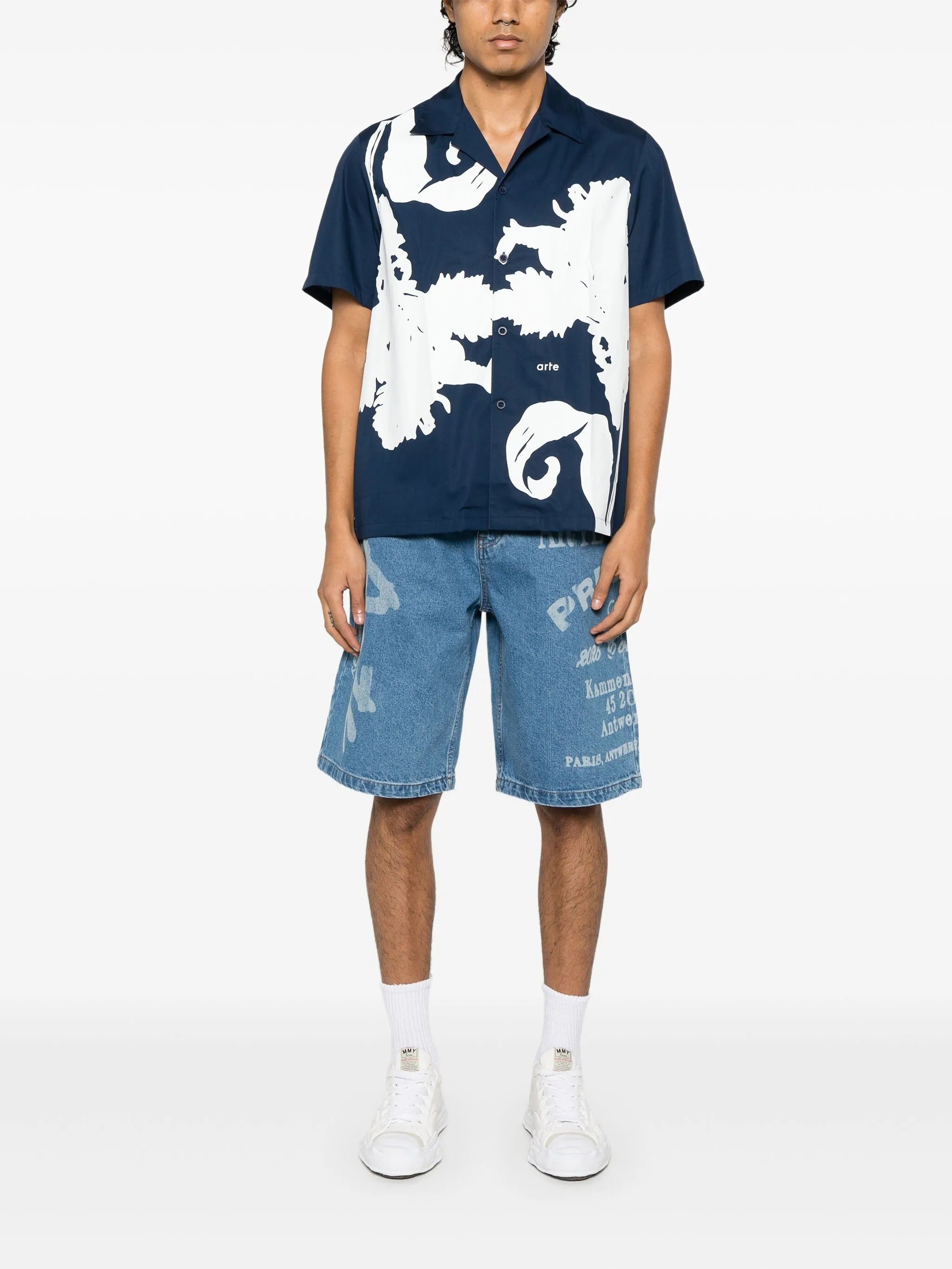Art Antwerp Carnation Flower Shirt
