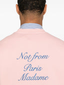 Drole De Monsieur Le Sweatshirt Slogan Cursive