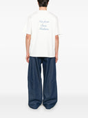 Drole De Monsieur Le T Shirt Slogan Cursive