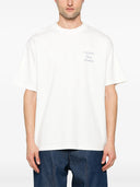 Drole De Monsieur Le T Shirt Slogan Cursive