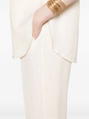 Fort pantalon évasé visqueux de liquide sombré fort