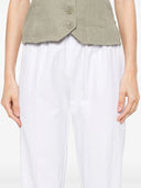 Forte Forte Viscose Cotton Twill Elasticated Pants