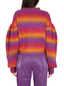 ROTATE BIRGER Christensen Crewneck Sweater z logo