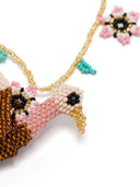 Strong Strong Long Beads Necklace with an animal element