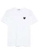 Comme des Garçons Play Tshirt Black Knit
