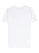 Koszulka Comme Des Garçons Play U T Shirt ze złotym emblematem