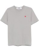 Maglietta Comme Des Garçons Play U Small Red Emblem Knit