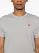 Maglietta Comme Des Garçons Play U Small Red Emblem Knit