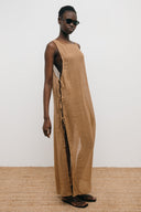 Le Kasha Very Light Linen Dress