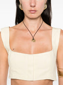 Le Kasha Linen Bralette