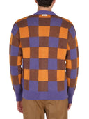 Drôle de Monsieur Check Cardigan