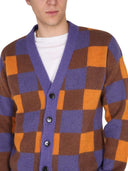 Drôle de Monsieur Check Cardigan