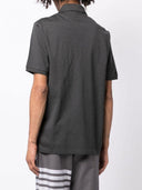Thom Browne Thom Browne RWB Piqué-Poloshirt mit Taschenbesatz