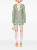 Oseree Shiny Stripes O Kaftan