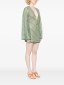 Oseree Shiny Stripes O Kaftan