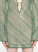 Oseree Shiny Stripes O Kaftan