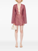 Oseree Shiny Stripes O Kaftan
