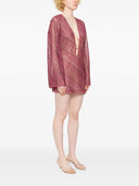 Oseree Shiny Stripes O Kaftan