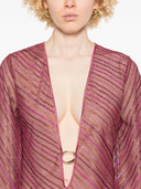 Oseree Shiny Stripes O Kaftan